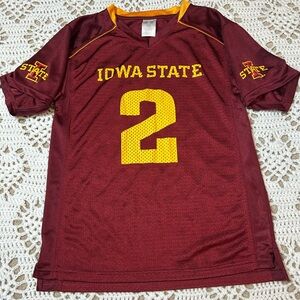 Iowa State Cyclones Russell Athletic Red Football Jersey Youth L 10/12